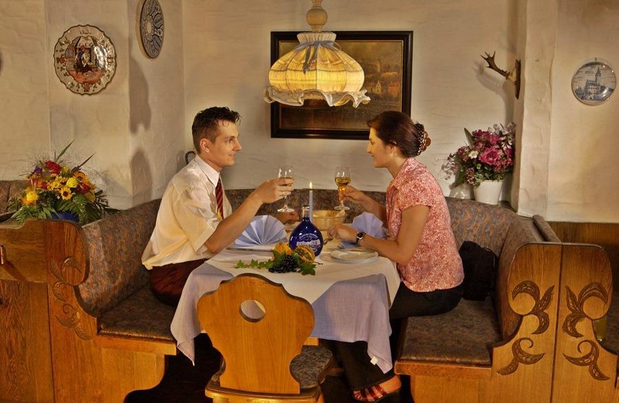 City Partner Hotel Strauss Вюрцбург Ресторант снимка