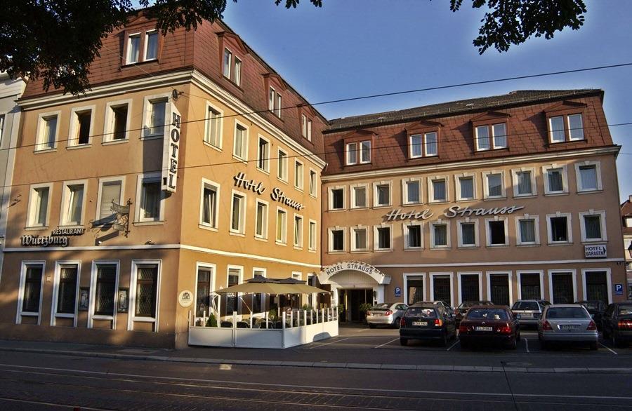 City Partner Hotel Strauss Вюрцбург Екстериор снимка